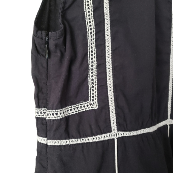 Free People Black Sleeveless Mini Dress - Picture 8 of 13